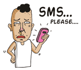 jambul the single guy sticker #6490543