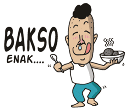 jambul the single guy sticker #6490549