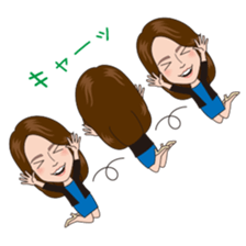 hiroko's sticker sticker #6490854