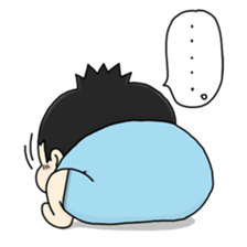 CUTE JAPANESE BABY STICKER sticker #6491118