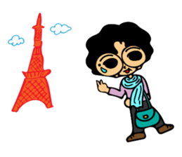 Sun mother of the family sticker #6491346