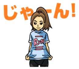 The occurrence during running Its 2 sticker #6491623