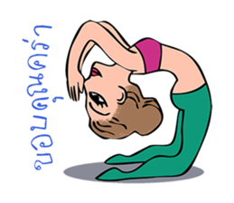 YOGA style 2015 sticker #6491677
