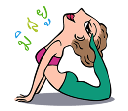 YOGA style 2015 sticker #6491678