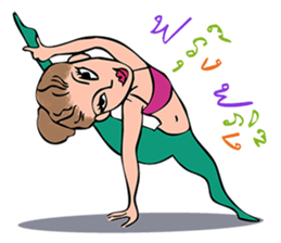 YOGA style 2015 sticker #6491681