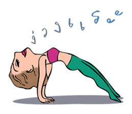 YOGA style 2015 sticker #6491683