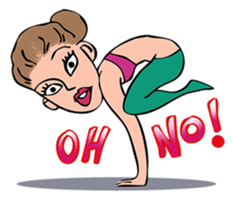YOGA style 2015 sticker #6491689