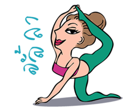 YOGA style 2015 sticker #6491690