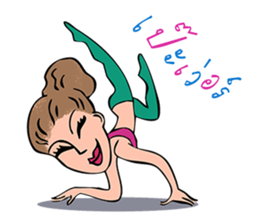 YOGA style 2015 sticker #6491701