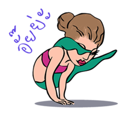 YOGA style 2015 sticker #6491709
