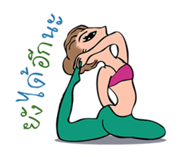 YOGA style 2015 sticker #6491711