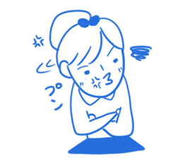 Hello Girl sticker sticker #6491916