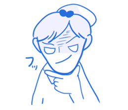 Hello Girl sticker sticker #6491921