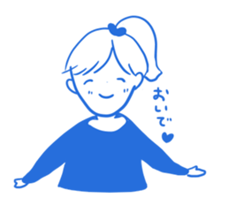 Hello Girl sticker sticker #6491922