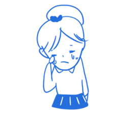 Hello Girl sticker sticker #6491931