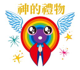 Rainbow Angel sticker #6492321