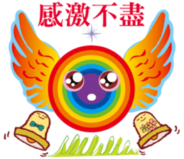 Rainbow Angel sticker #6492323