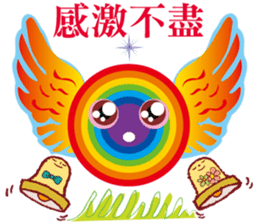 Rainbow Angel sticker #6492323