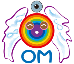 Rainbow Angel sticker #6492334