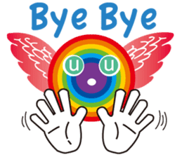 Rainbow Angel sticker #6492340