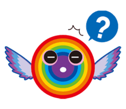 Rainbow Angel sticker #6492346