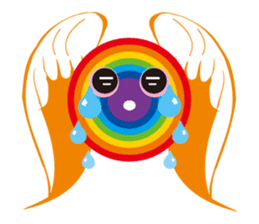 Rainbow Angel sticker #6492347