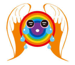 Rainbow Angel sticker #6492347