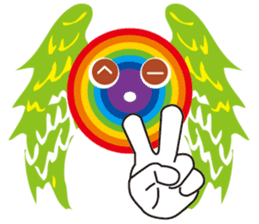 Rainbow Angel sticker #6492349