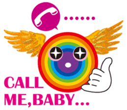 Rainbow Angel sticker #6492350