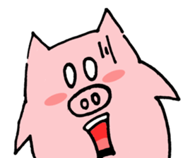 Pigs from the stars sticker #6493035