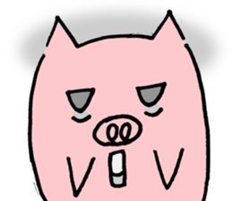 Pigs from the stars sticker #6493040