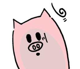 Pigs from the stars sticker #6493043