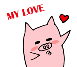 Pigs from the stars sticker #6493046