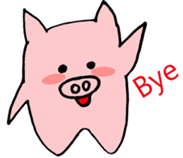 Pigs from the stars sticker #6493047