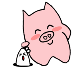 Pigs from the stars sticker #6493050