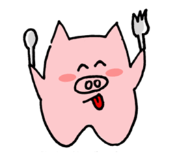 Pigs from the stars sticker #6493051