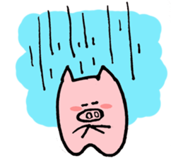 Pigs from the stars sticker #6493056