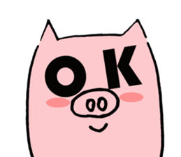 Pigs from the stars sticker #6493057