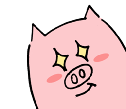 Pigs from the stars sticker #6493059