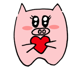 Pigs from the stars sticker #6493060