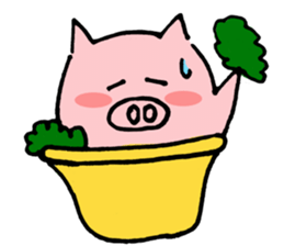 Pigs from the stars sticker #6493062