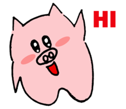 Pigs from the stars sticker #6493065