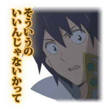 Tengen Toppa Gurren Lagann-Be a man- sticker #6493354