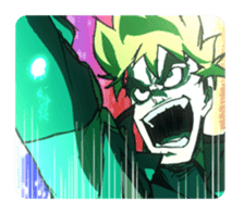 Tengen Toppa Gurren Lagann-Be a man- sticker #6493377