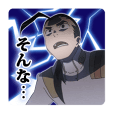 Tengen Toppa Gurren Lagann-Be a man- sticker #6493379