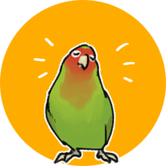 Stickers for Lovebird Lovers
