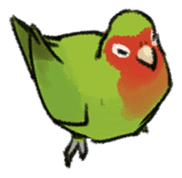 Stickers for Lovebird Lovers sticker #6493394