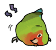 Stickers for Lovebird Lovers sticker #6493413