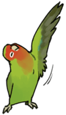 Stickers for Lovebird Lovers sticker #6493420