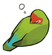 Stickers for Lovebird Lovers sticker #6493430